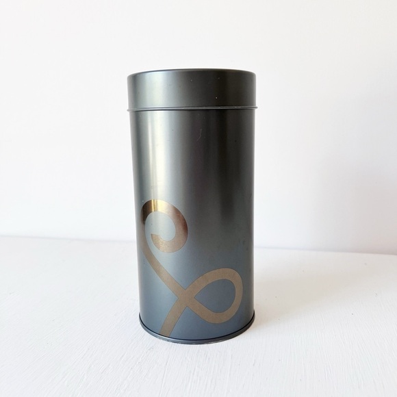 Classic Gray Teavana Large Tea Tin with Lid Made in Japan Muted Men’s - Picture 1 of 6